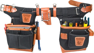 Occidental Leather 9850 Adjust-to-Fit FatLip tool Bag Set - Black Occidental Leather 9850 Adjust-to-Fit FatLip tool Bag Set - Black