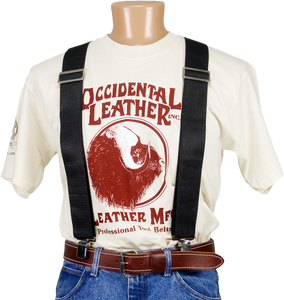 Occidental Leather 9020B Oxy Nylon Suspenders - Black Occidental Leather 9020B Oxy Nylon Suspenders - Black