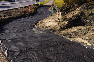 12.5' X 246' Roll Biaxial Geogrid 12.5' X 246' Roll Biaxial Geogrid