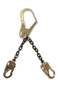 FallTech 8250LT 21" Standard-duty Rebar Positioning Assembly with Chain and Steel non-Swivel Rebar Hook