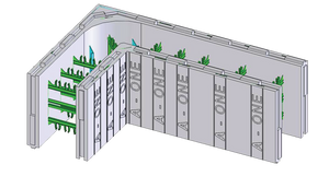 A-ONE ICF 8" SS 90-Degree Reversible Corner Forms A-ONE ICF 8" SS 90-Degree Reversible Corner Forms