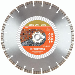 Husqvarna 589518001 14-Inch Elite-Cut Turbo Diamond Blade For Hard Brick Husqvarna 589518001 14-Inch Elite-Cut Turbo Diamond Blade For Hard Brick