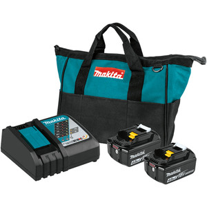 Makita BL1840BDC2 18V LXT Lithium‑Ion Battery and Rapid Optimum Charger Starter Pack Makita BL1840BDC2 18V LXT Lithium‑Ion Battery and Rapid Optimum Charger Starter Pack