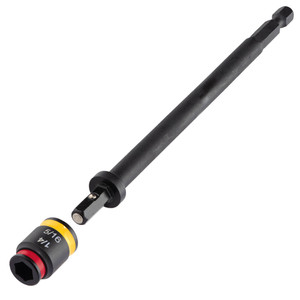 Malco MSHXLC C-RHEX 6" Dual-Sided Reversible Hex Driver - 1/4" and 5/16"