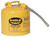 Eagle Mfg. U251SY 5 Gallon Yellow Type II Safety Gas Can - Flexible Spout