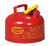 Eagle Mfg. UI25FS 2-1/2 Gallon Red Type 1 Safety Gas Can with Funnel