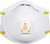 3M 8511 N95 Respirator with Exhalation Valve - BOX OF 10 EACH