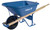 Jackson MP575T22BB 5 3/4 cu. ft. Poly Tray Wheelbarrow