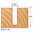 Freud 04-111 7/32" Double Flute Straight Router Bit