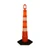 Lakeside Plastics 4294-LP-16 42" Divertor with 16 Lb. Base and High Intensity Reflective Stripes