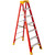 Werner #6207 7 Ft. Fiberglass Stepladder Type 1A 300 Lbs.