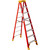 Werner #6208 8 Ft. Fiberglass Stepladder Type 1A 300 Lbs.