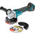 Makita XAG04Z 18V LXT Lithium-Ion Brushless Cordless 4-1/2" / 5" Cut-Off/Angle Grinder - Tool Only