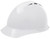 Delta Plus 19451 Americana Ratchet Style Vented Hard Hat - White
