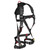 FallTech 8143BLXL FT-Iron 1D Standard Non-Belted Full Body Harness, Tongue Buckle Leg Adjustment - LARGE/X-LARGE