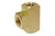 Coilhose T004 Tee 1/4" FPT Brass Pipe Fitting, Coilhose T006 Tee 3/8" FPT Brass Pipe Fitting