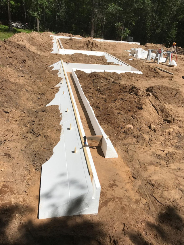 Mono Slab EZ Form 18" x 30" x 8' Straight Form Arctic Form