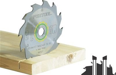 Festool 496305 Standard Ripping Blade For TS 55 Plunge Cut Saw - 12 Tooth