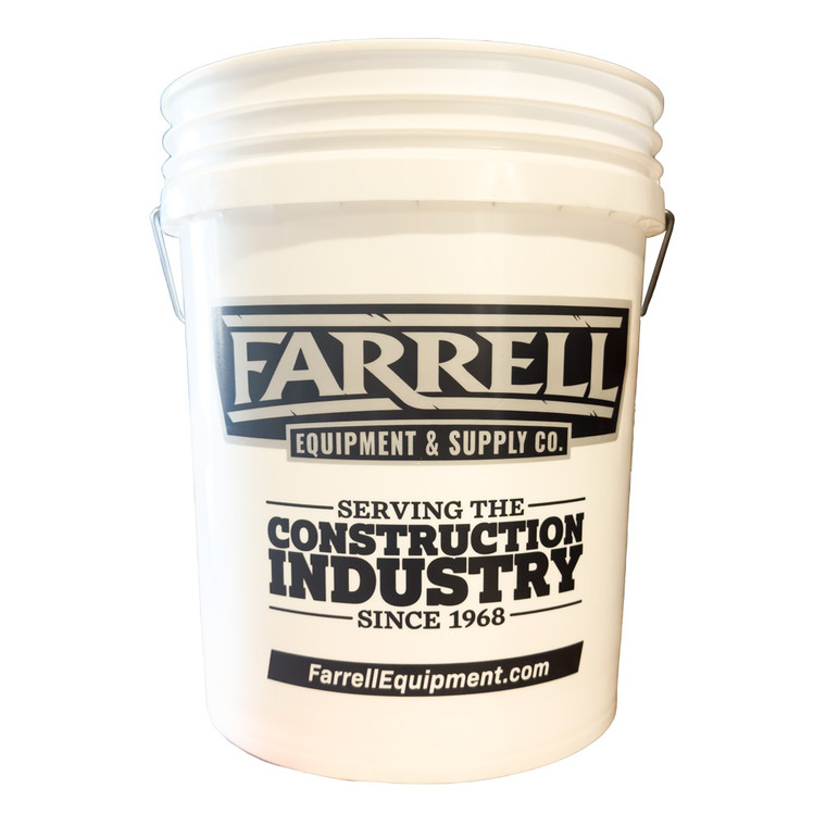 Farrell Equipment 5-Gallon Bucket with Logo - No Lid