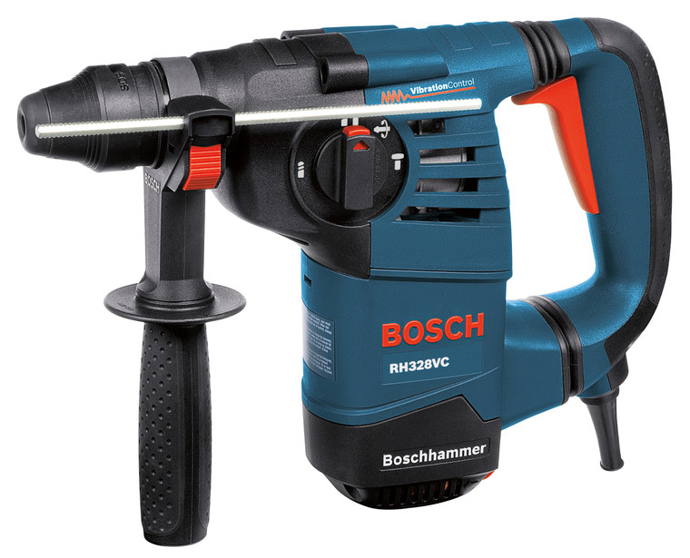 Bosch RH328VC 1-1/8" L-Shaped SDS Rotary Hammer with Active Vibration Control
