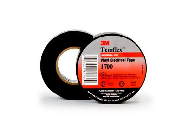 3M #69764 3/4" x 60' #1700 Black Electrical Tape