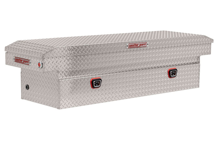 Weather Guard 127-0-04 Aluminum Saddle Box - Standard