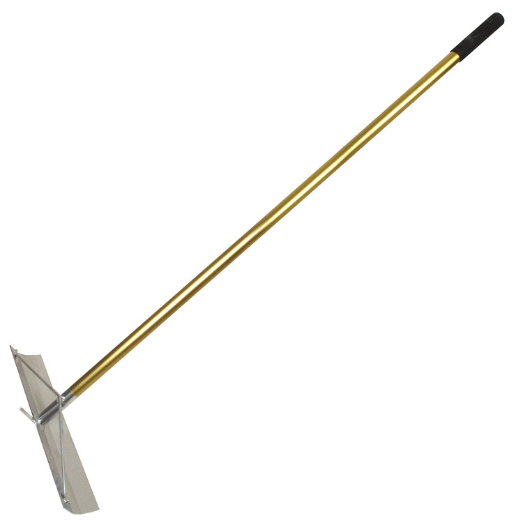 Kraft Tool CC945 19-1/2" x 4" Gold Alum Concrete Kumalong with Hook