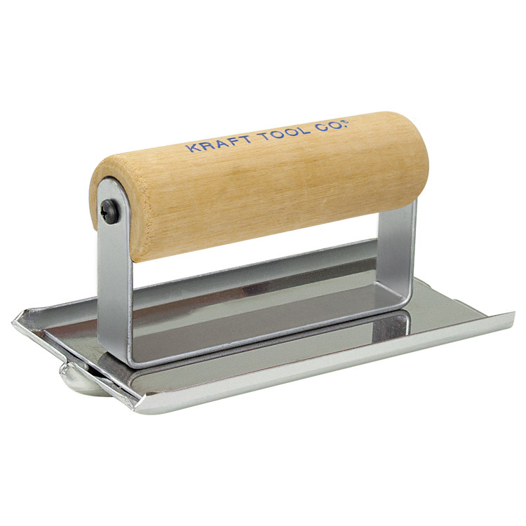 Kraft Tool CF118 6" x 3" Universal Hand Groover with Wood Handle