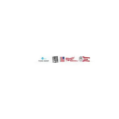 Milwaukee 48-00-4182 6-Inch 14 TPI Ice Hardened Sawzall Blades (5-Pack)