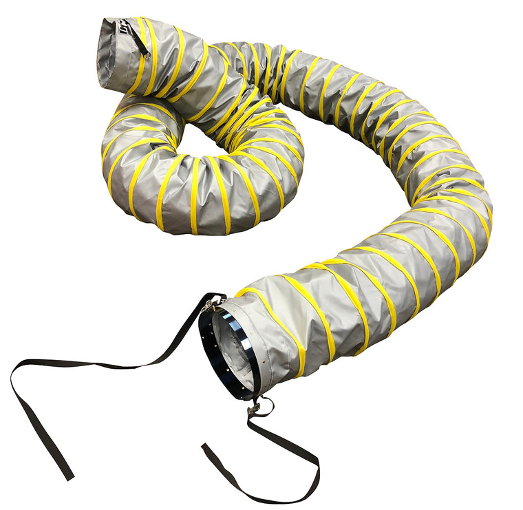 LB White #412088 12" X 25' Yellow Norseman Heavy Duty Duct For Foreman 500DF