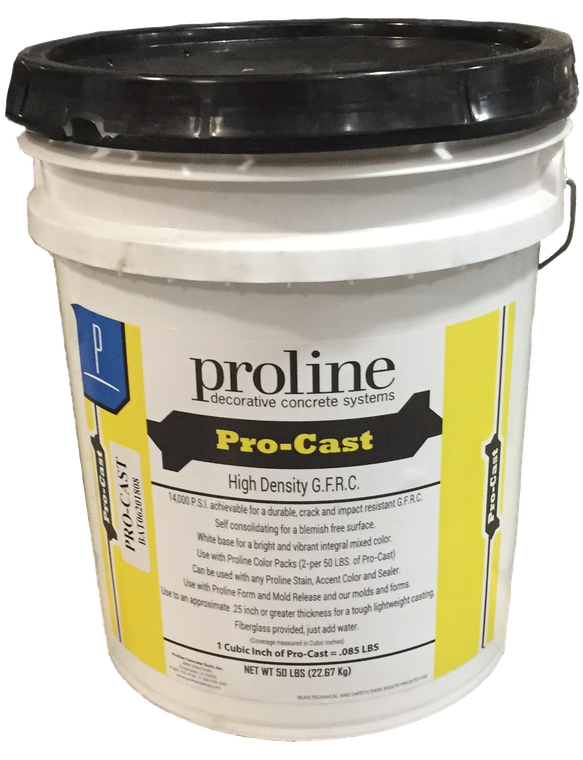 Proline PROCAST 5-Gallons GFRC Mix - Glass Fiber Reinforced Concrete