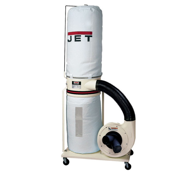 JET 708657K Dust Collector 1.5HP 1PH 115/230V 30-Micron Bag Filter Kit