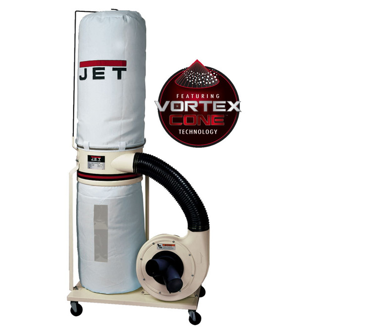 JET 710701K Dust Collector 2HP 1PH 230V 30-Micron Bag Filter Kit