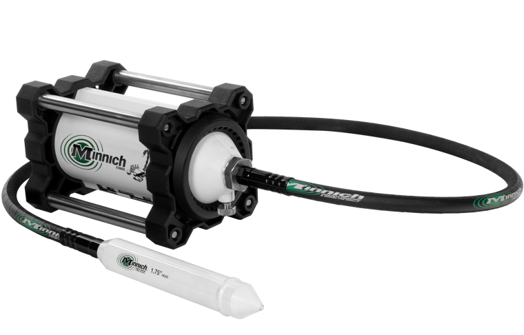 Minnich 1007 Stinger 115v Motor with 7' Core and Casing and 1 1/8" Head