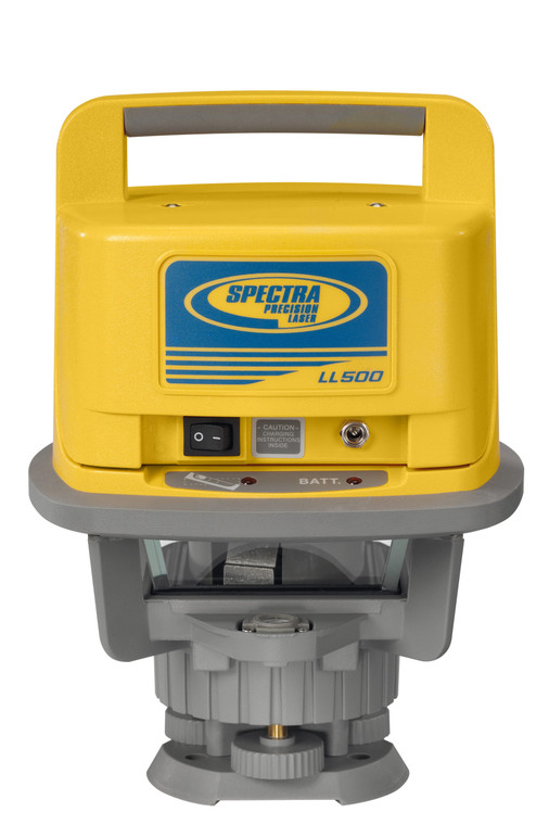 Spectra Precision LL500 Laser with Detector and Bracket