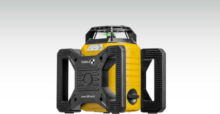 Stabila #04500 TR LAR 160 G Rotation Laser Set with Tripod and Grade Rod