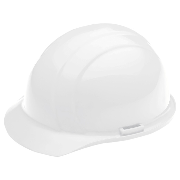 ERB Industries 19361 Americana Style Rachet Hard Hat - White