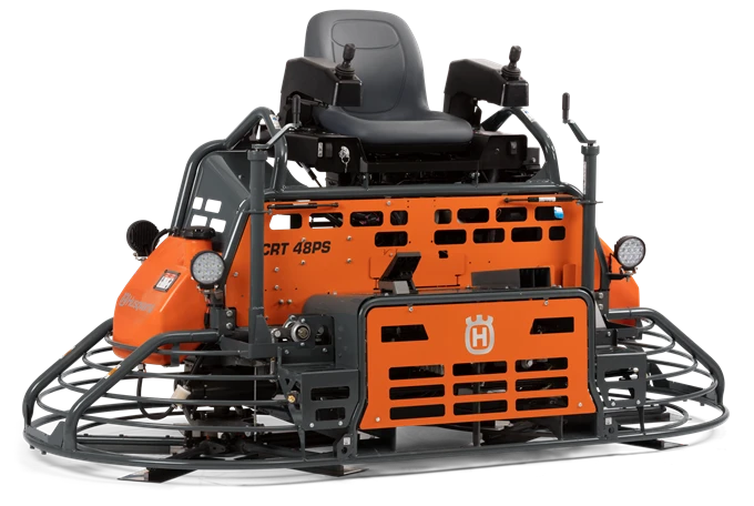 Husqvarna CRT48-57K-PS Ride-On Trowel with 57 HP Kubota