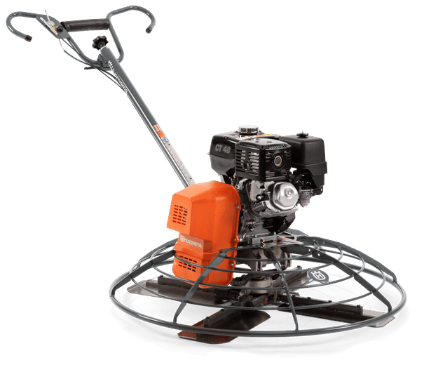 Husqvarna CT48-8A 48" Power Trowel with GX240 Honda and Adjustable Twist Pitch Handle
