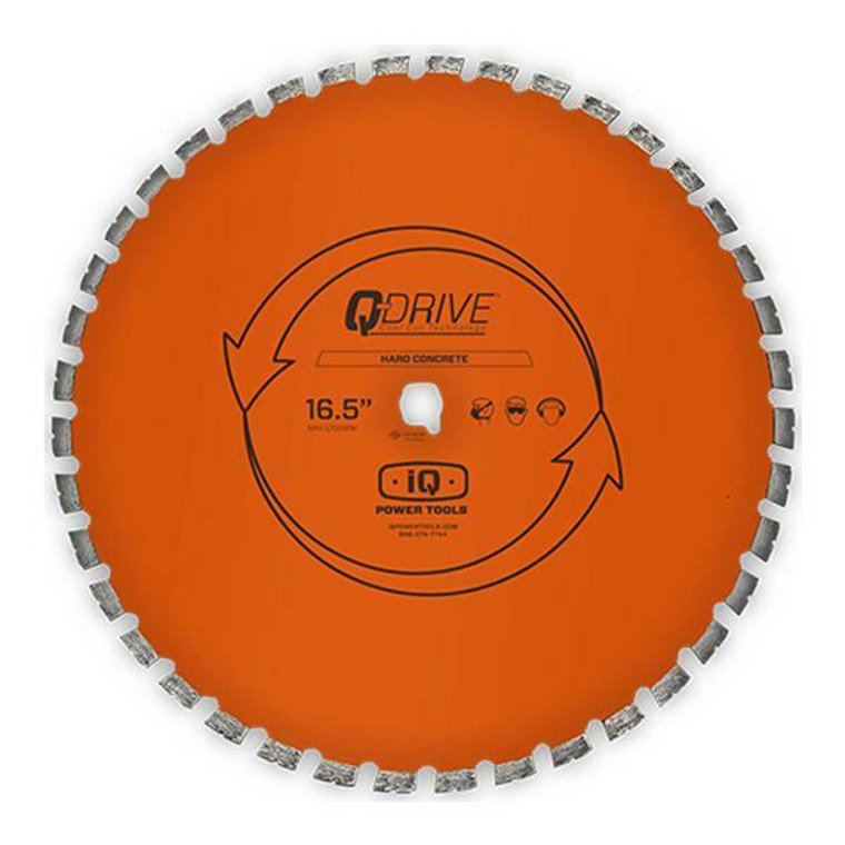 IQ Power Tools MASQX16-125-QD-HM2 16-1/2 Q-Drive Silent Core Combination Diamond Blade - Hard Concrete IQ Power Tools IQP-MASQX16-125-QD-HM2