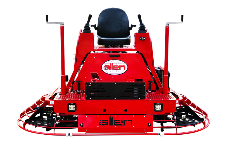 Allen TR-MSP455 8' Power Steer Riding Trowel with 37 HP Kohler Motor