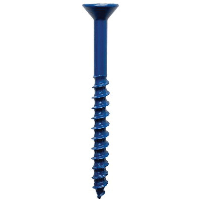 Simpson TNT25234TF Titen Turbo 1/4 Inch X 2-3/4 Inch Flat Head 100 Piece Box