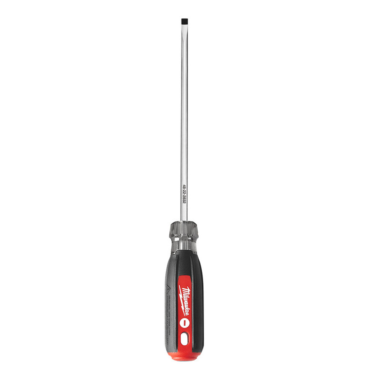 Milwaukee 48-22-2832 3/16-Inch Cabinet - 6-Inch Cushion Grip Screwdriver