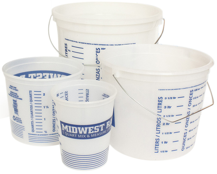Midwest Rake 46221 1 Quart Multi-Mix Container