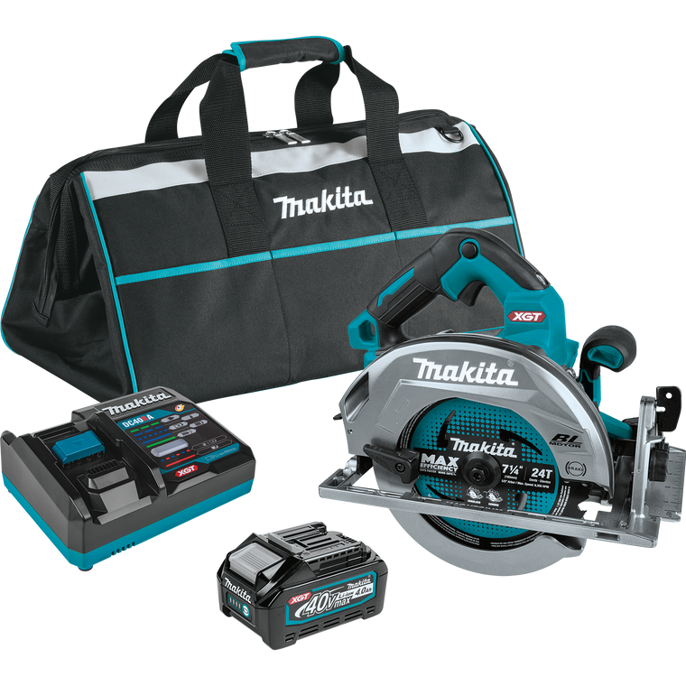 Makita GSH01M1 40V max XGT Brushless Cordless 7‑1/4-Inch Circular Saw Kit