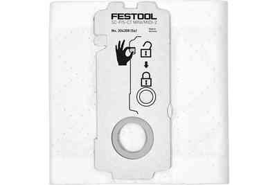Festool 204308 Self-Clean Filter Bag SC-FIS-CT MINI/MIDI-2/5/CT15