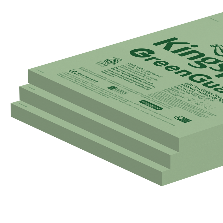 Kingspan 3" x 4' x 8' GG25LG XPS Insulation Board