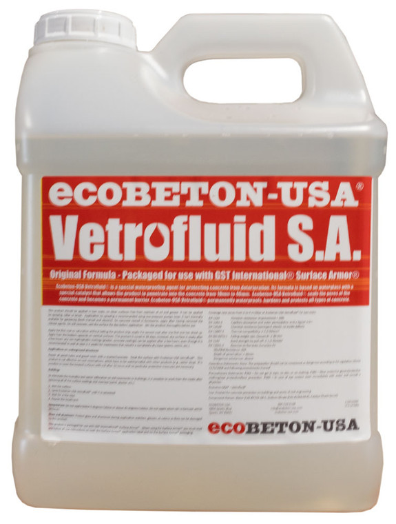 Ecobeton EBSR 2-Gallon Jug Vetrofluid for Surface Armor