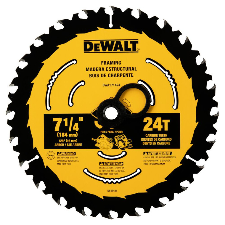 DeWalt DWA171424 7-1/4 Inch Circular Saw Blade