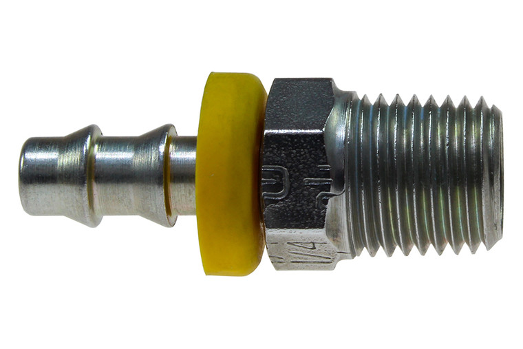 Coilhose Lock-On Swivel Male 1/4" ID x 1/4" MPT, Lock-On Swivel Male 3/8" ID x 3/8" MPT